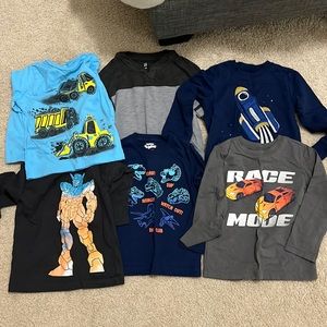 Toddler long sleeve tshirt bundle